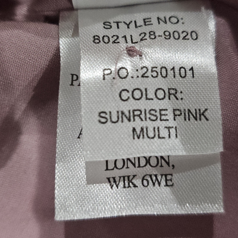 Paige Carmela Dress - Sunrise Pink Multi NWT size XS - Picture 7 of 9